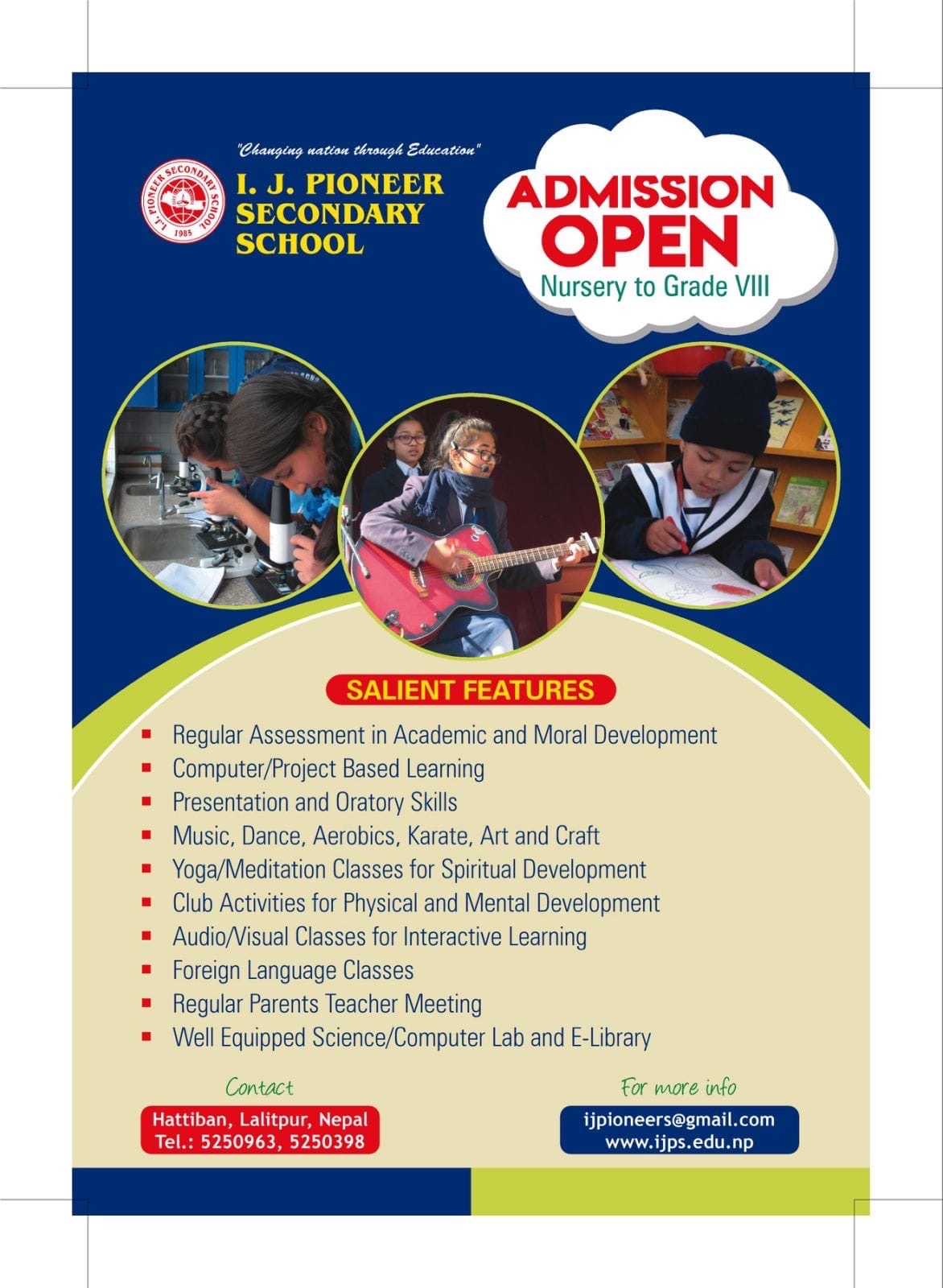 Admission